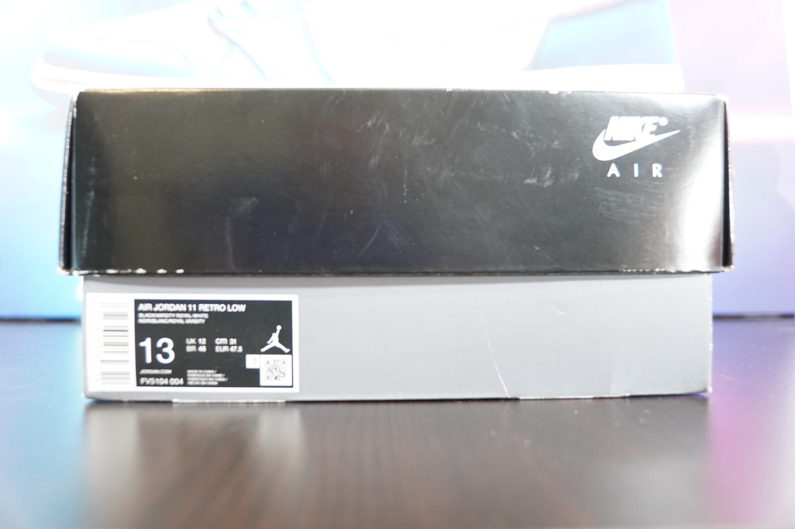 *BOX ONLY* Air Jordan 11 Retro Low Space Jam FV5104-004 Size 13
