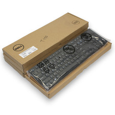 Lot of 4 Dell USB Slim Quiet PC Computer Keyboard US QWERTY KB216-BK-US