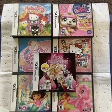 Nintendo DS Empty Cases And Manuals (NO GAMES) Assorted Titles Shown In Pics