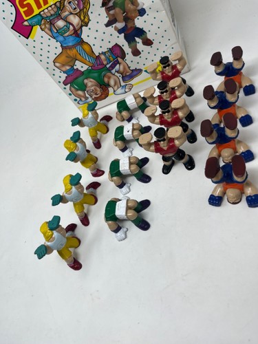 Street Stackers by Irwin Toys Wrestling balance game Vintage 80s RARE INCOMPLETE - Picture 13 of 18