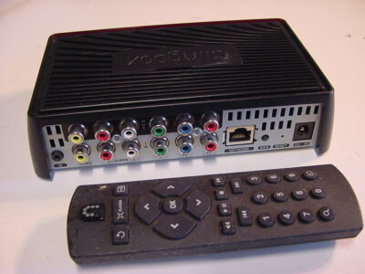 SLING SLINGBOX M1 MEDIA STREAMER WITH REMOTE CONTROL - NO POWER
