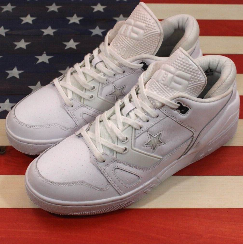 Converse ERX 260 OX Low Leather Archive White Basketball Shoe