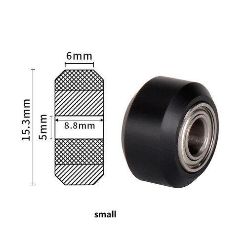 12Pcs 3D Printer Pom Wheel Pulley Linear Bearing 5*24Mm Rolling Pulley Wheel - 第 11/14 張圖片