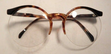 Vintage EYELAB 66 Brown Demi 3627/B 56/20 Eyeglass Frame New Old Stock