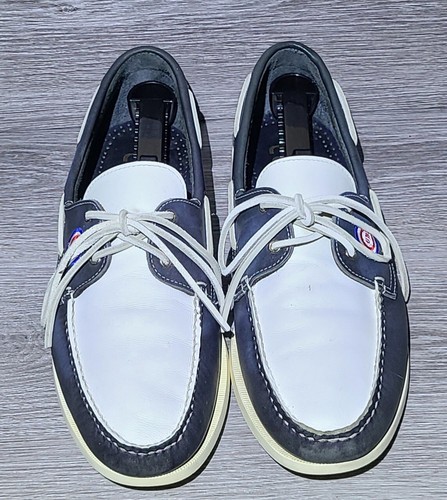 Allen Edmonds Team MLB Chicago Cubs Boat Shoes 13D Loafers Baseball Men - Picture 4 of 16