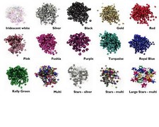 Darice loose round cup and star sequins 5mm 8mm 10mm embellishments sewing