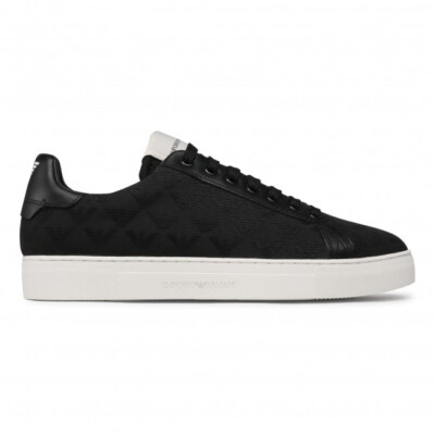 SALE!! EMPORIO ARMANI スニーカー Shoes Sneaker EMPORIO ARMANI Man Sz. US 9,5 X4X316XM741 K001