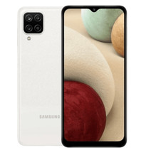 Samsung Galaxy A12 Nacho - White 64GB, Unlocked - VERY GOOD, DUAL SIM