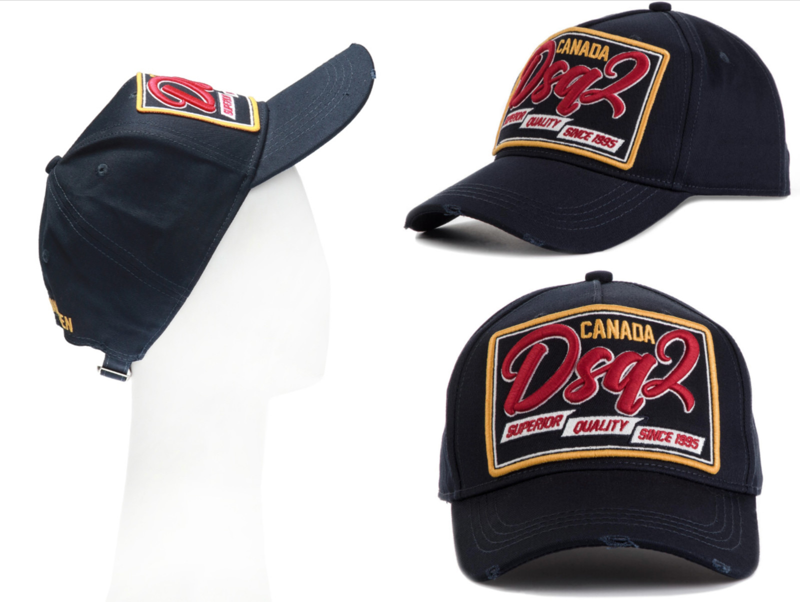 Dsquared2 Iconic Rare Cap Baseball Hat Navy