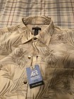 VAN HEUSEN SHORT SLEEVE BUTTON DOWN SHIRT-SMALL-S/P-14-14 1/2-NEW WITH TAGS — photo 3