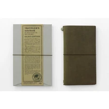 TRAVELER'S notebook Traveler's Note Olive Edition limited From JAPAN #S