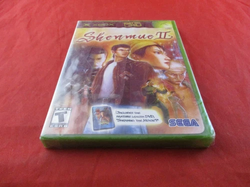 Shenmue II (Microsoft Xbox, 2002) *Brand New* Sealed! ***DAMAGED*** 