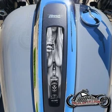 HARLEY DAVIDSON 2021-2023 GLIDE SPECIAL/ST ALUMINUM DASH INSERT - Whiskey Gal