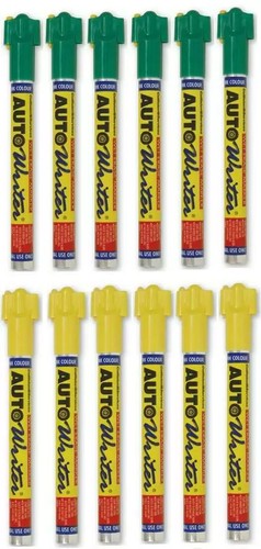 Auto Writer Autowriter Markers for Temporary Marking ASSORTED - FREE 2-DAY SHIP - Picture 6 of 47