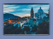 MEXICO CITY *2X3 FRIDGE MAGNET* CENTRAL AMERICA SKYLINE CATHEDRAL PARK ANGEL 