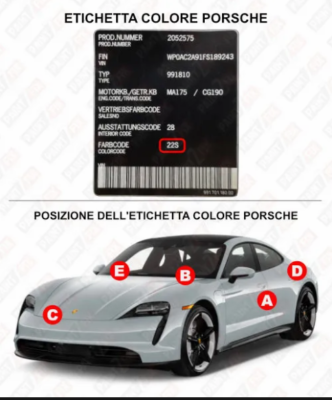 Codice Colore Auto KIA - Vernice Auto KIA - Foto 7
