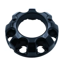 1PCS GLOSS BLACK Wheel Center Hub Cap for 2017-2022 F250 F350 Super Duty FRONT