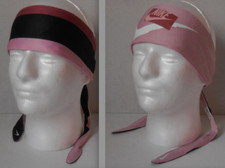 Nike Dri-Fit Printed Reversible Bandana Head Tie Pink Glaze/Canyon Rust/White