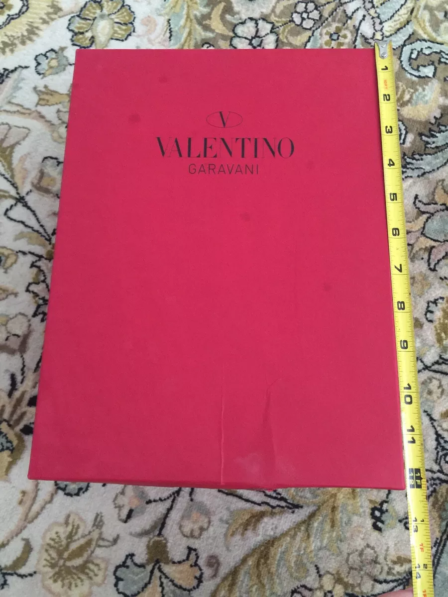 Valentino shoe best sale box