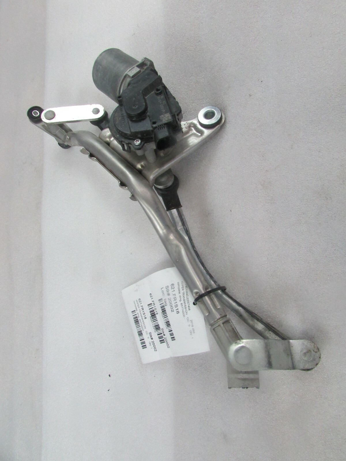 Ferrari 488, Complete Wiper Transmission, Used, Damaged P/N 85774200