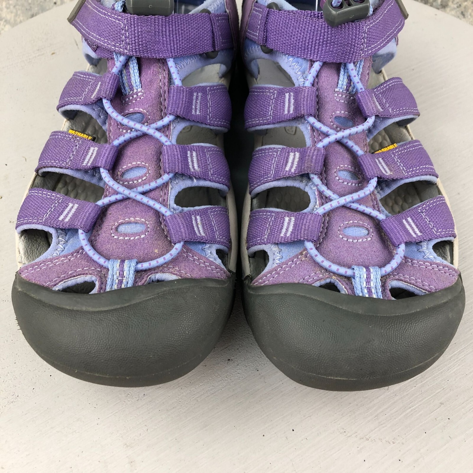 Scarpe outdoor Keen Big Kids taglia 6 Newport H2 Tillandsia viola lavanda inglese