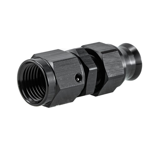 5/16" Tube To -6 AN 90° Adapter – Black Compression Fitting With Brass Ferrule, Part #X170 By Fasster