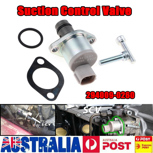 SUCTION CONTROL VALVE for NAVARA D22 D40 2.5 LITRE COMMON RAIL; SCV