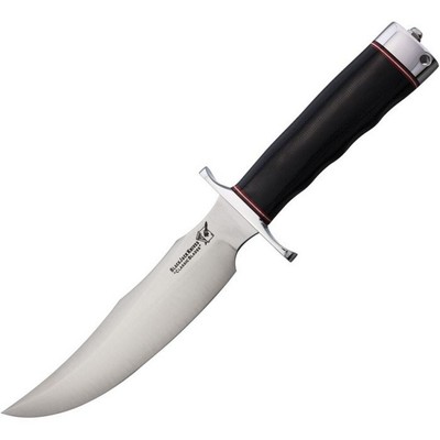 Blackjack Model 4 Fixed Knife Stainless Steel Blade Black Micarta - 3BJKMK4MBC