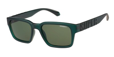 Superdry Sonnenbrille Herren SDS-5040 154 Matte Crystal Forest Green/Green