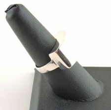 Sterling Silver Wide Arched Dome Ring - Free Gift Packaging