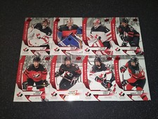 LOT OF 8 - 2019 UD TEAM CANADA JUNIORS EXCLUSIVES /250