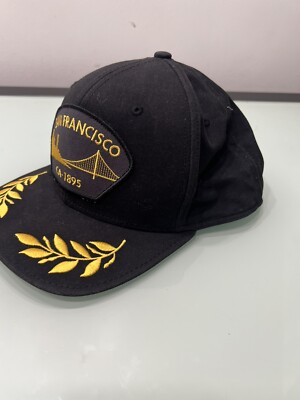Goorin Bros San Francisco CA-1895 Snapback Gold Leaf Embroidered