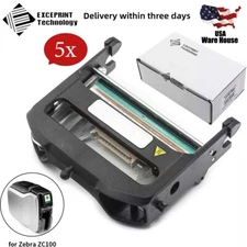 5x Printhead for Zebra ZC300 ZC350 Printer PVC Color Card 300dpi P1094879-020