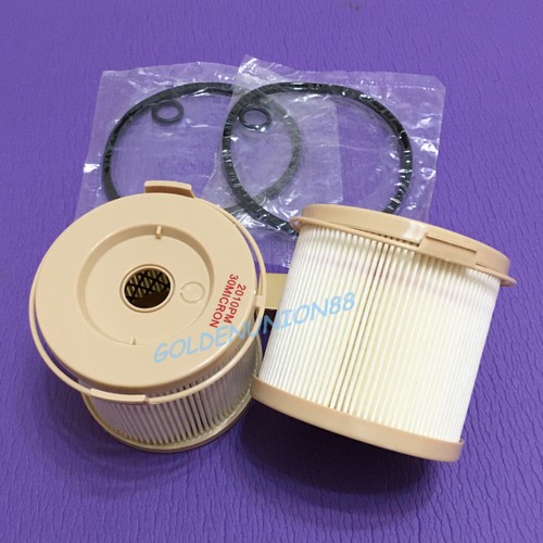 2PCS Fuel separator element Filter replacement for RACOR 500FG 2010PM