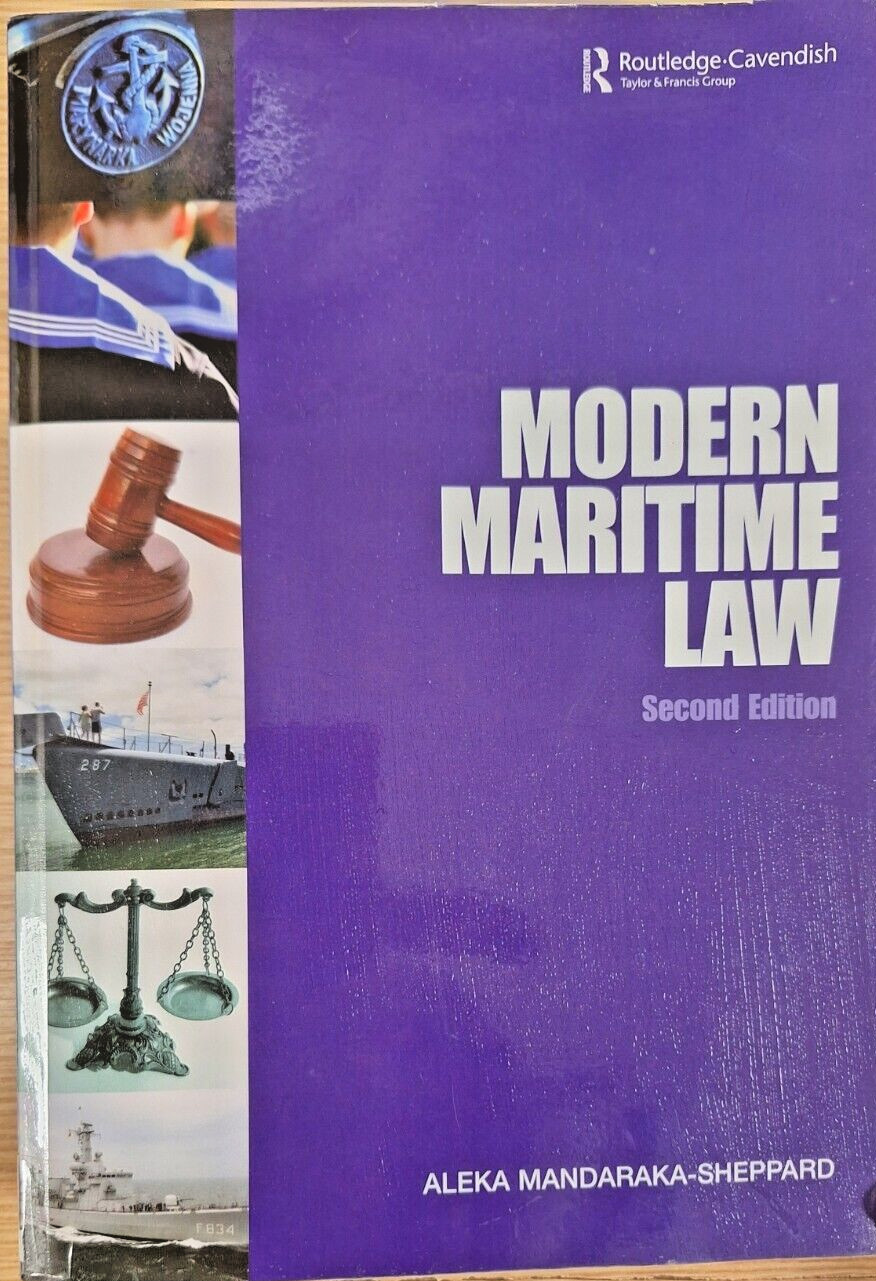 Modern Maritime Law Mandaraka-Sheppard, Aleka 2007 Ex Library
