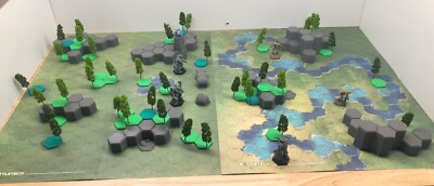 Hills for Grasland D Batllemat - 3D-gedrucktes Battletech-Gelände & Hügel