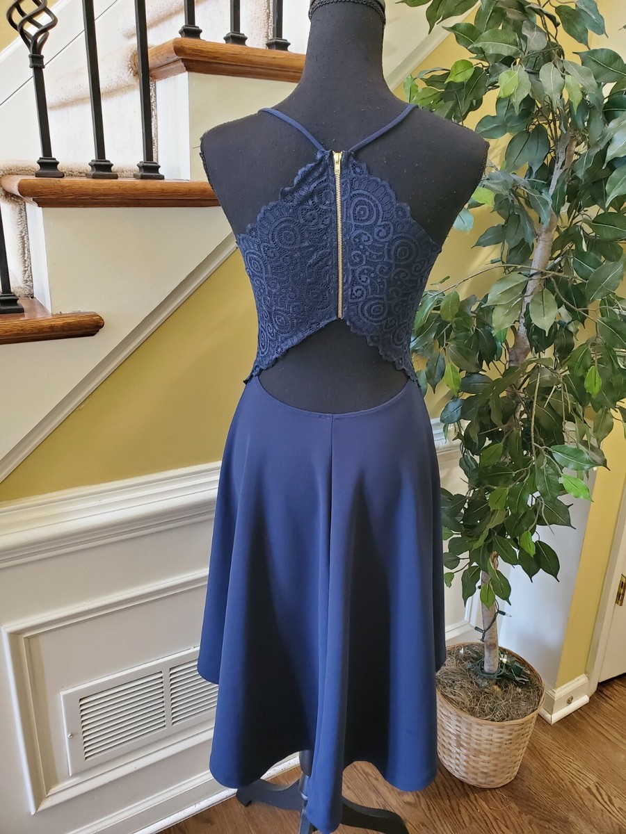 Windsor Windsor Navy Blue Dress | Sz: S | Color: Blue