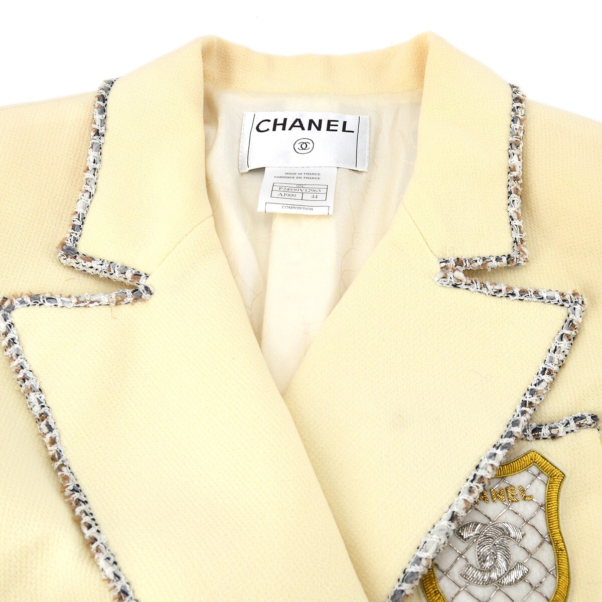 CHANEL - しょうたさん 13P-BlkPearlStudJckt