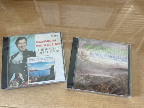 KENNETH MCKELLAR SONGS OF ROBERT BURNS/SONGS OF THE HEBRIDES+GREENSLEEVES SEALED