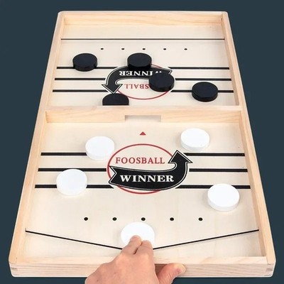 Tischkicker Hockey Katapult Schach Eltern-Kind interaktives Brettspiel Spielzeug