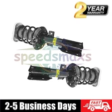 Pair Front Right & Left Shock Absorber Spring Fit 10-16 Mercede W212 E350 4Mati