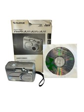 Fuji FinePix A210 Silver 3.2 Megapixel Digital Camera Manual and SD Card Read