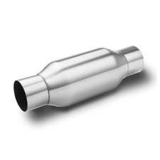 Inlet Universal Resonator2.5in Inletoutlet X 12in Length 304 2.5 Polished