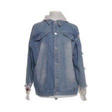 Baby Smile, Jeansjacke, Damen, Größe: M, Blau/Weiß, Denim #S1Q