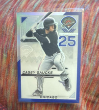 Panini 2025 Prospect Edition Baseball Casey Saucke II Prizm #65 White Sox
