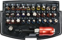 SCHRAUBENDREHER-BIT-SET 32-TEILIG - YT-04622