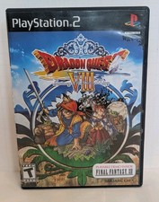 Dragon Quest VIII Journey of the Cursed King PS2 CIB FF XII Demo Tested