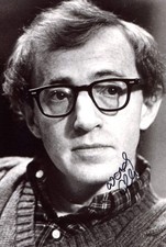 ACTOR Woody Allen autograph, IP signed photo