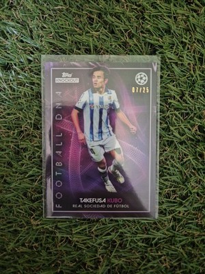 2023-24 Topps Knockout Kubo Football DNA PURPLE Parallel /25 Real Sociedad