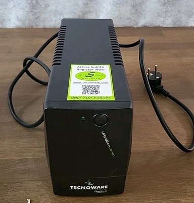 Tecnoware UPS ERA PLUS 900, Unterbrechungsfreie Stromversorgung mit 900 VA, Schu